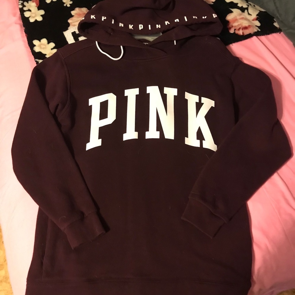 Victorias secret pink tunic hoodie